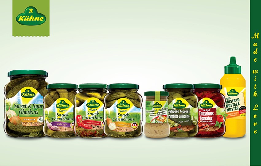 Kuhne Gherkins and Condiments