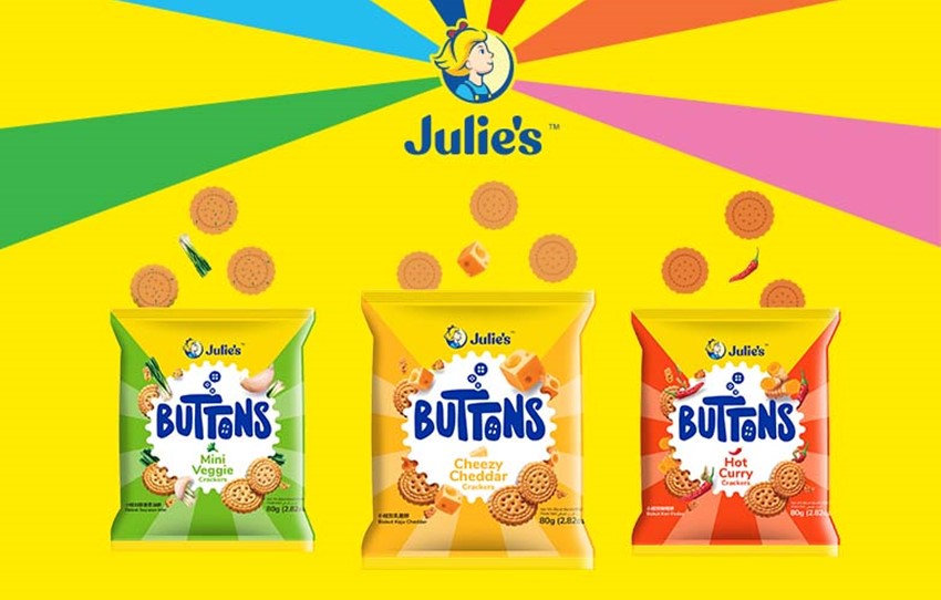 Julie's Buttons Crackers